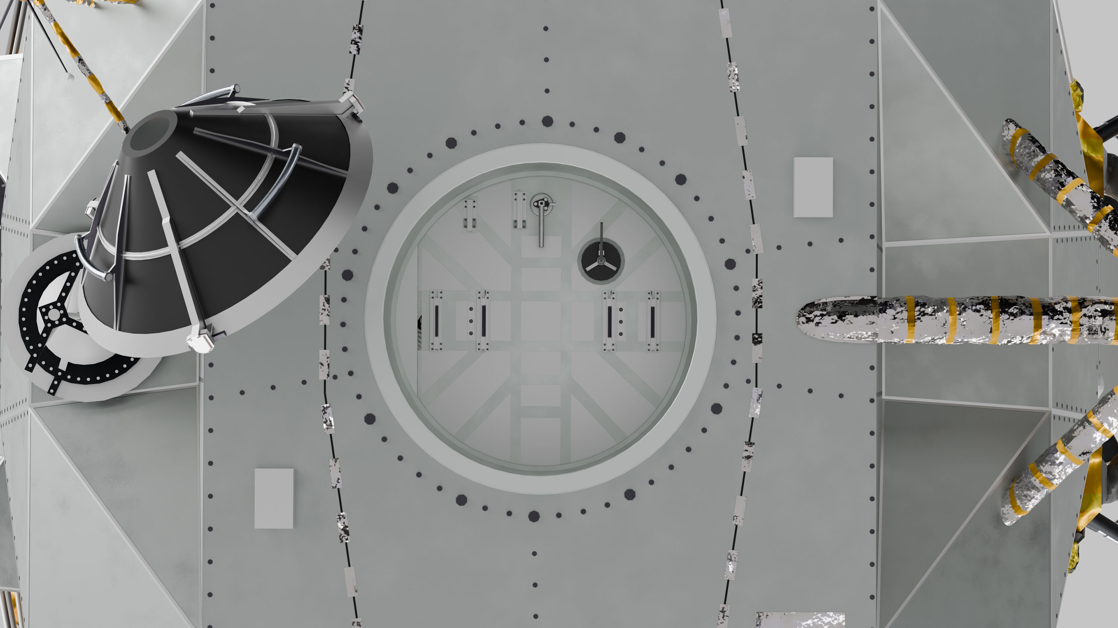 Apollo Spacecraft Lunar Module LM 3D model_22