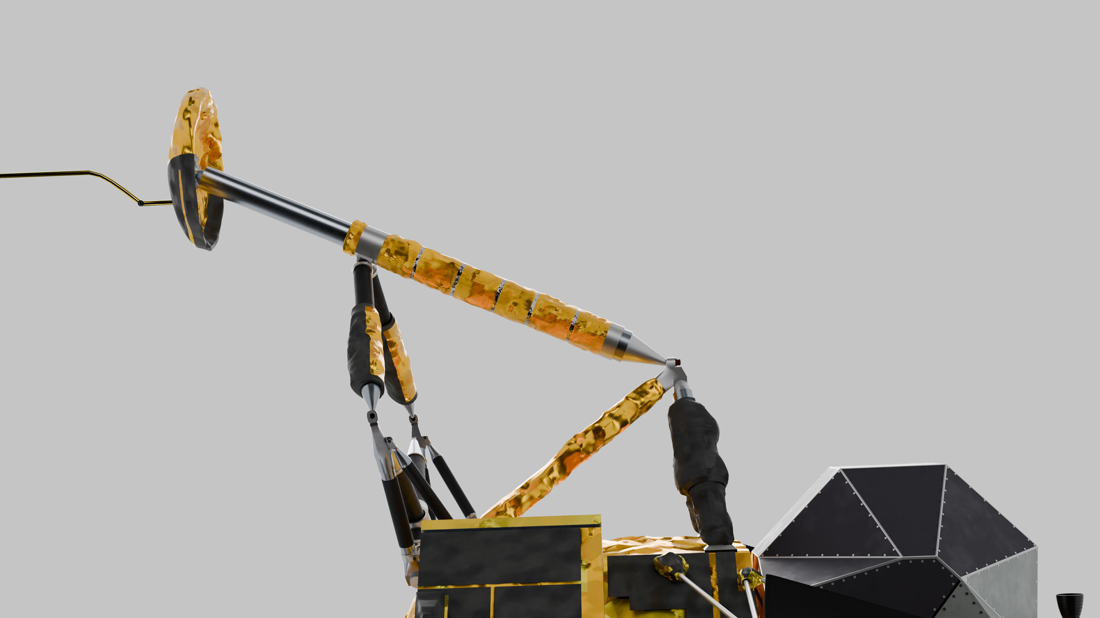 Apollo Spacecraft Lunar Module LM 3D model_16