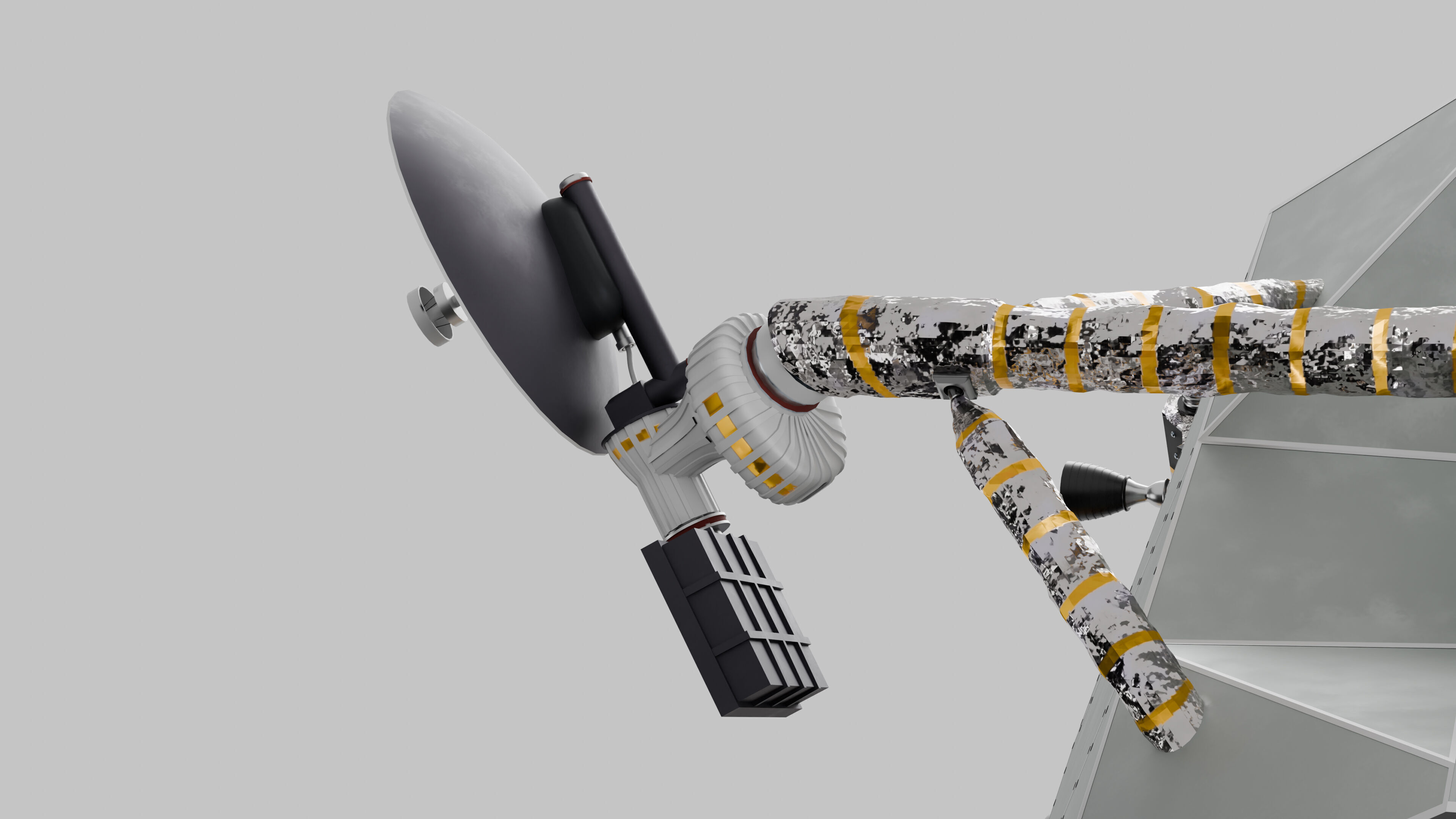 Apollo Spacecraft Lunar Module LM 3D model_21