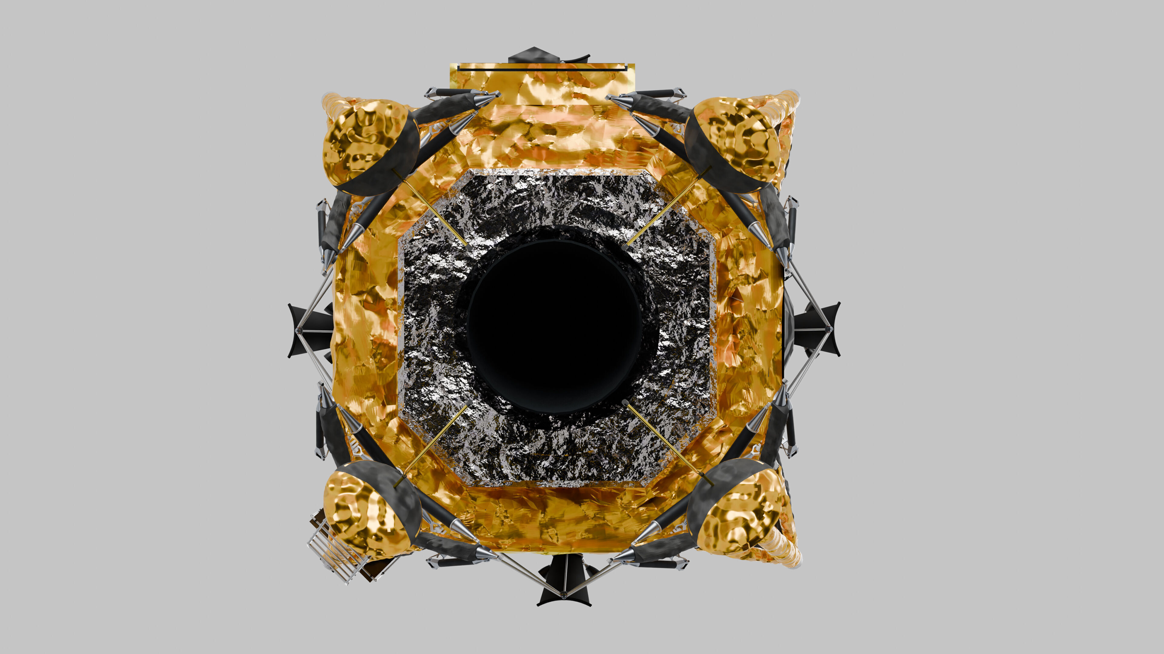 Apollo Spacecraft Lunar Module LM 3D model_11