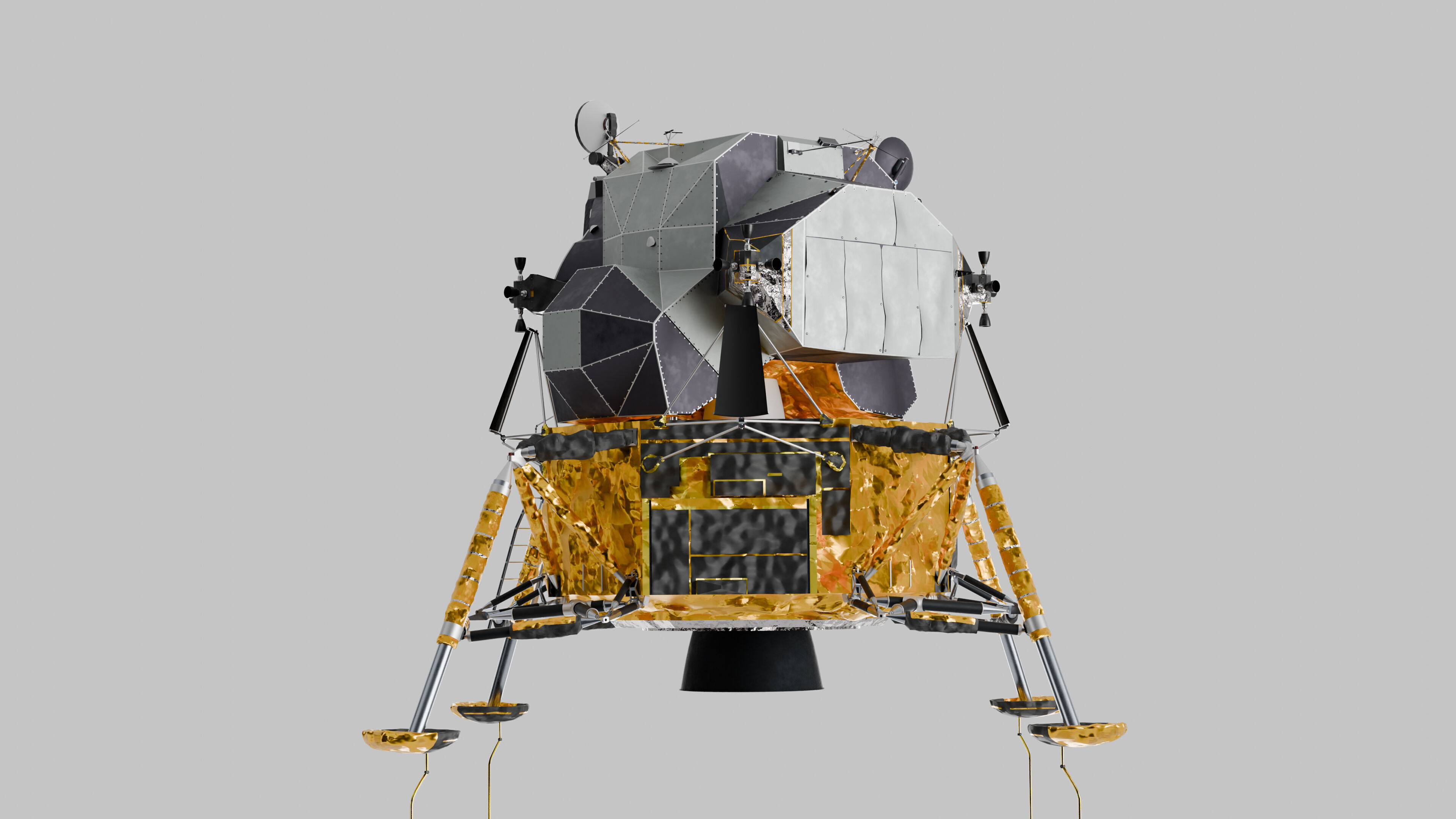 Apollo Spacecraft Lunar Module LM 3D model_3