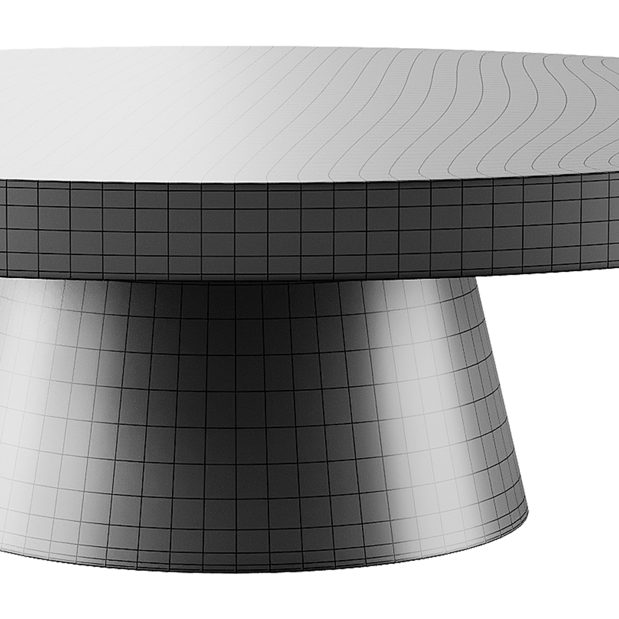 Erna Round Coffee Table 3D model_14