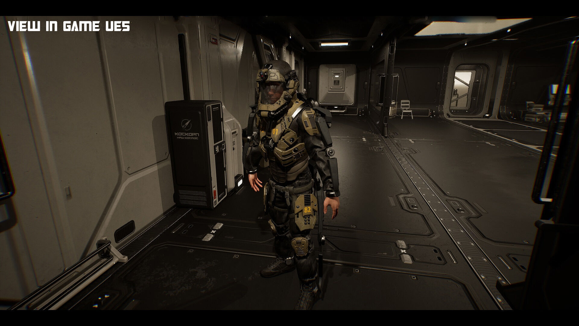 MODULAR SCI FI SOLDIER Vol 2 Game ready character Low-poly 3D model_16