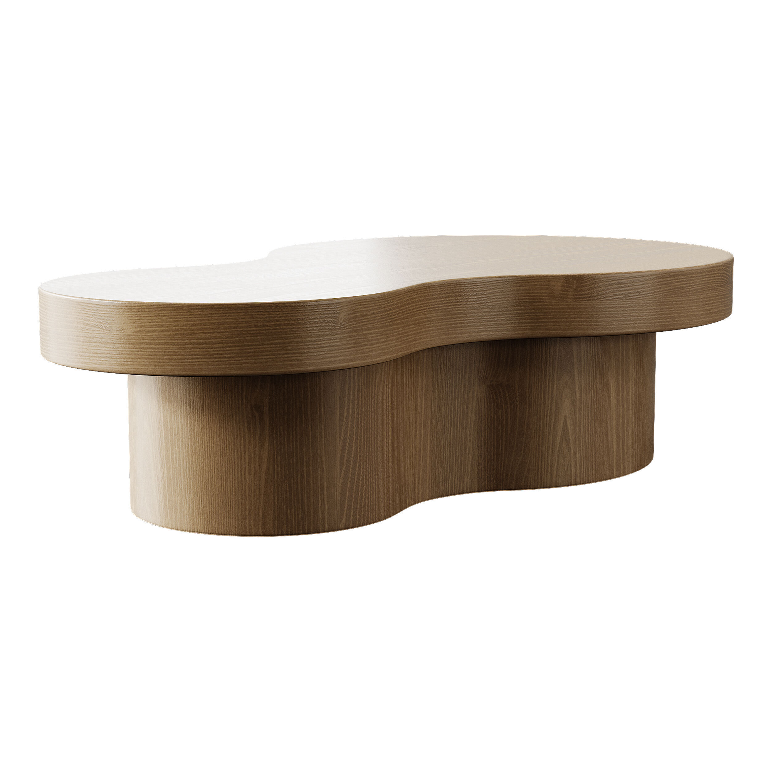 Ex Display - Swathi Coffee Table - Natural 3D model_2
