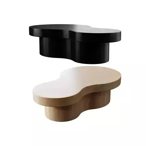 Ex Display - Swathi Coffee Table - Natural 3D model