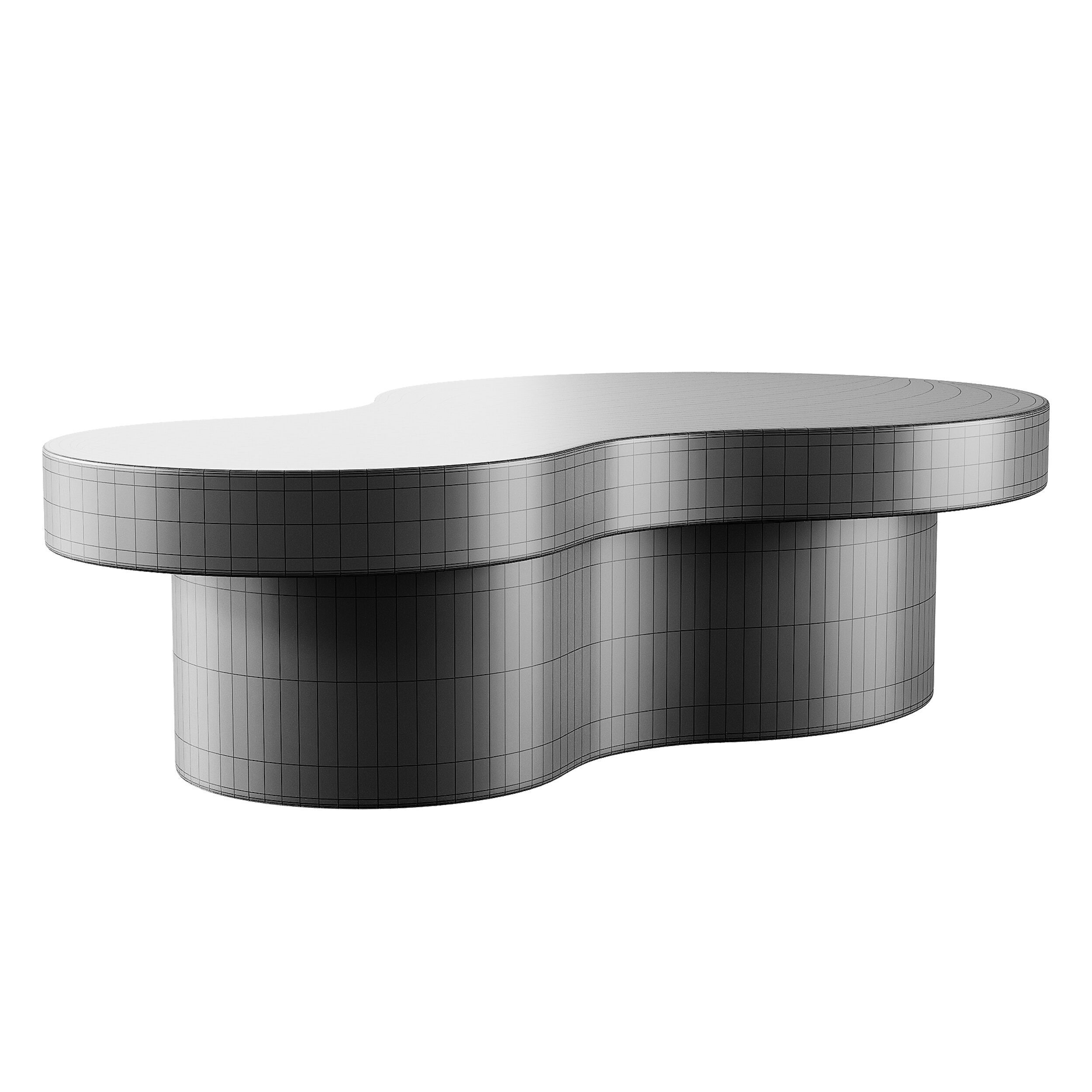 Ex Display - Swathi Coffee Table - Natural 3D model_13