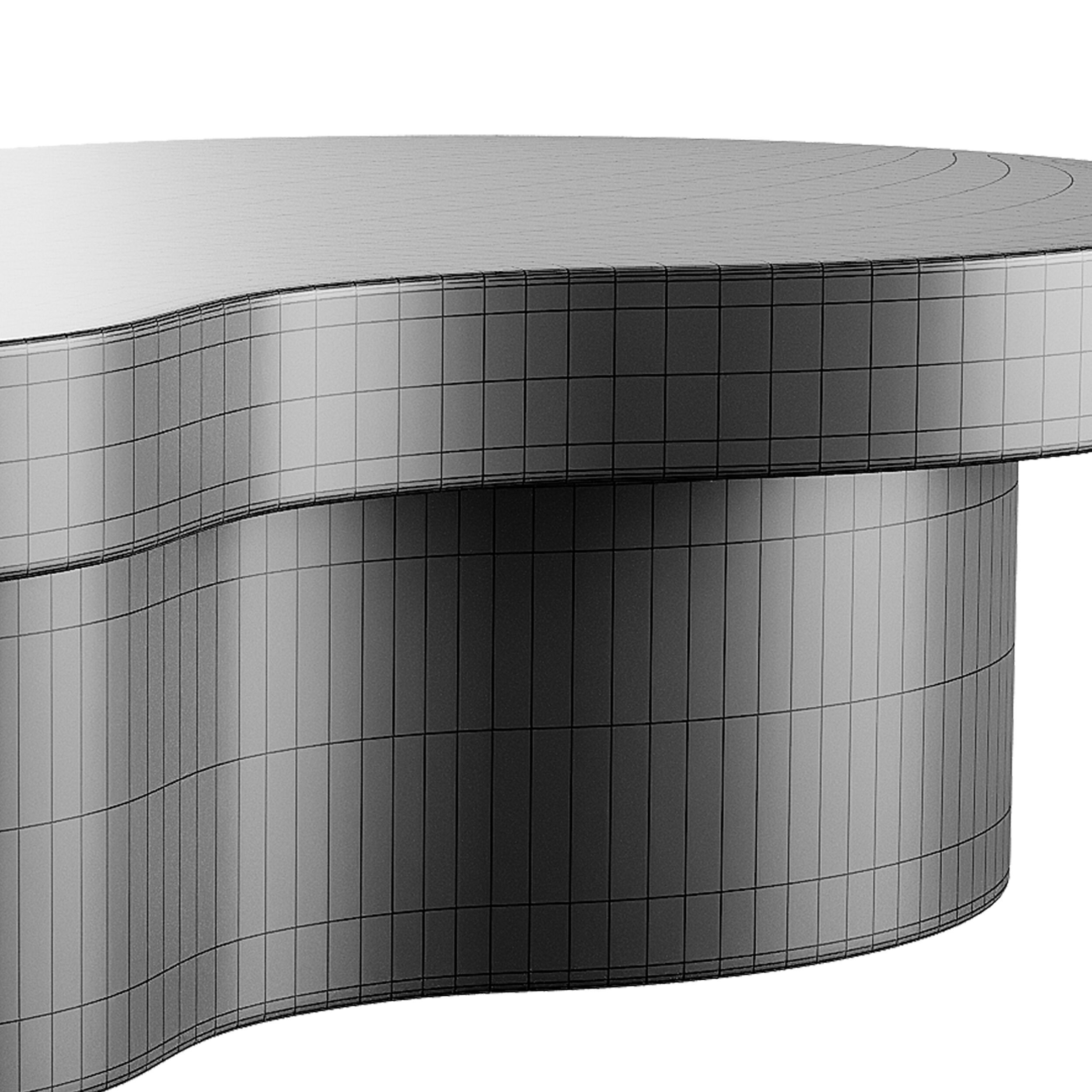 Ex Display - Swathi Coffee Table - Natural 3D model_14