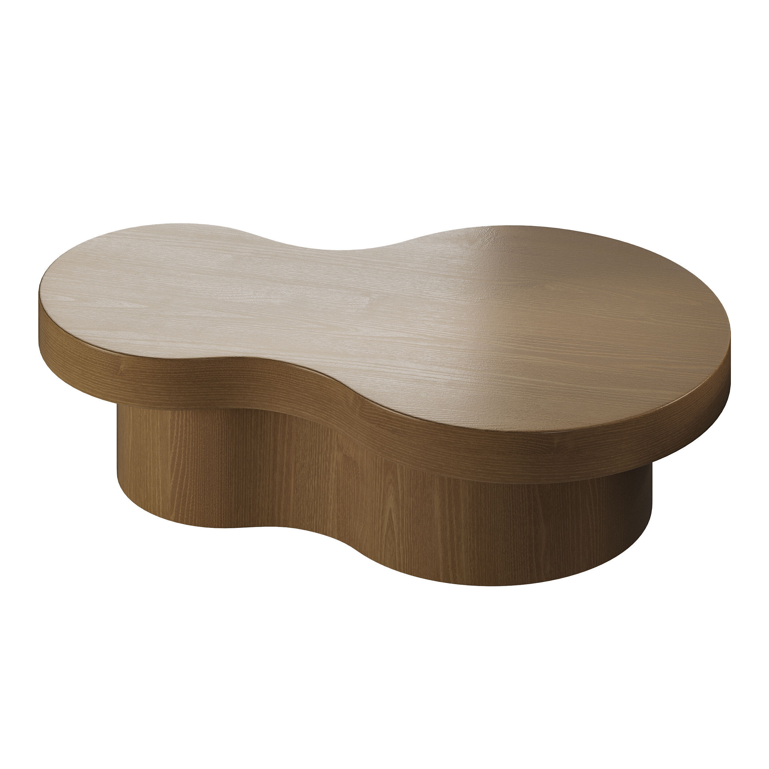Ex Display - Swathi Coffee Table - Natural 3D model_7