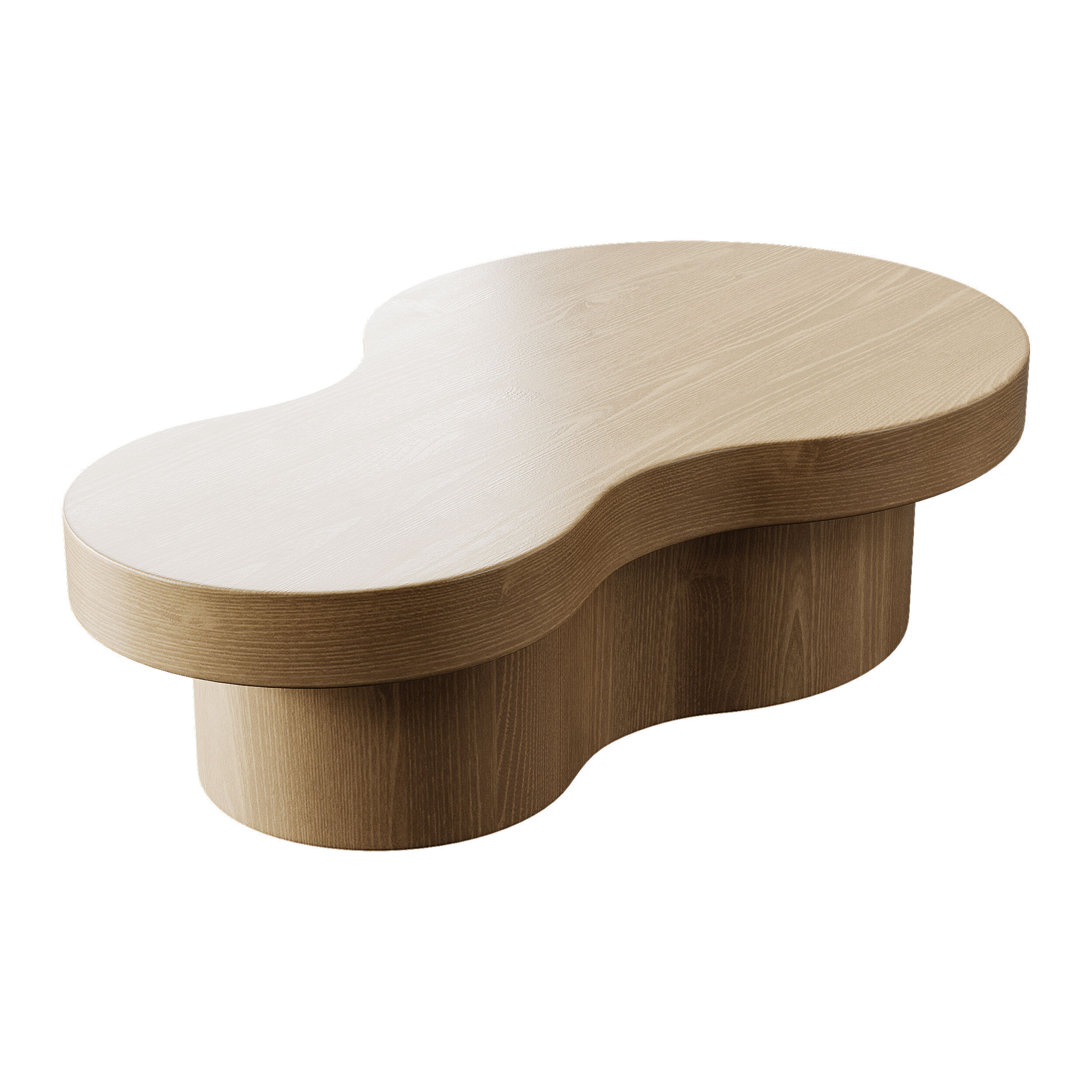 Ex Display - Swathi Coffee Table - Natural 3D model_1
