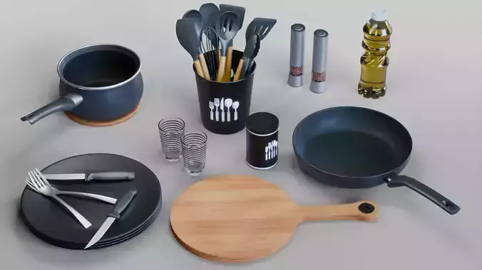 Modern Kitchen Cooking Ustensils