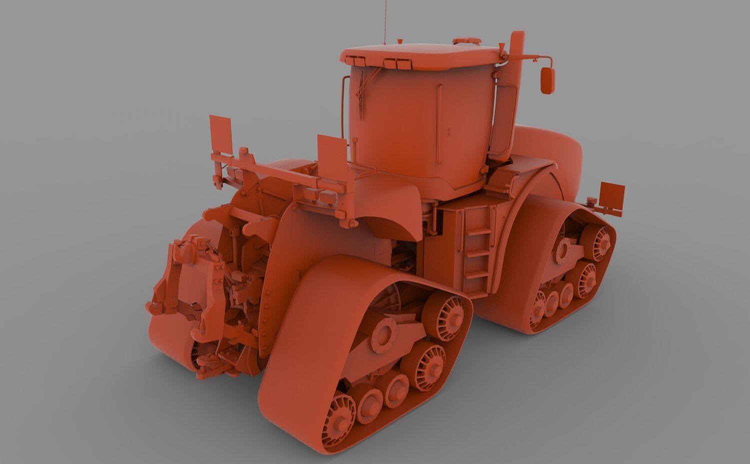 New Holland T9 700 3D print model_4