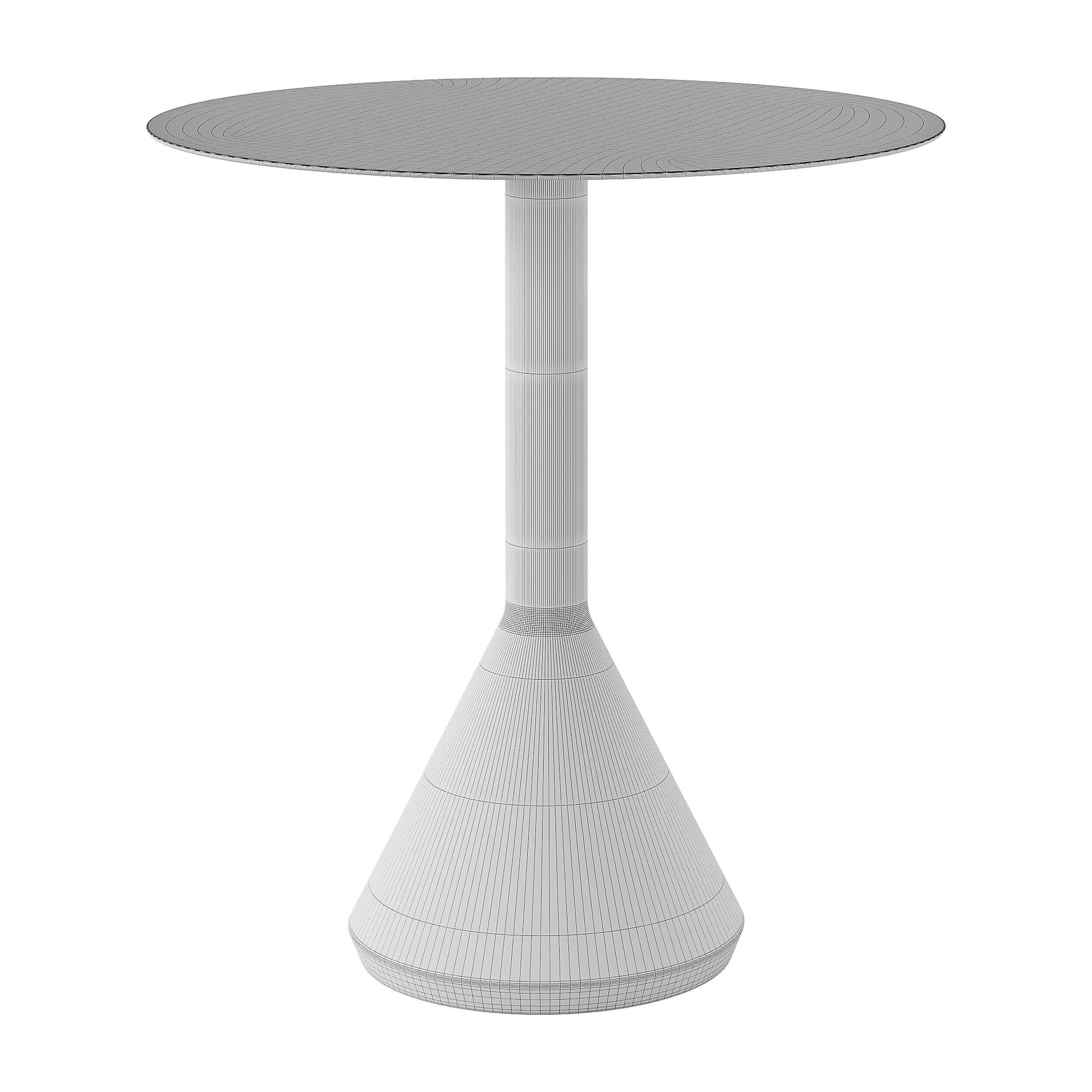 Hay - Palissade Cone Bistro table 3D model_13