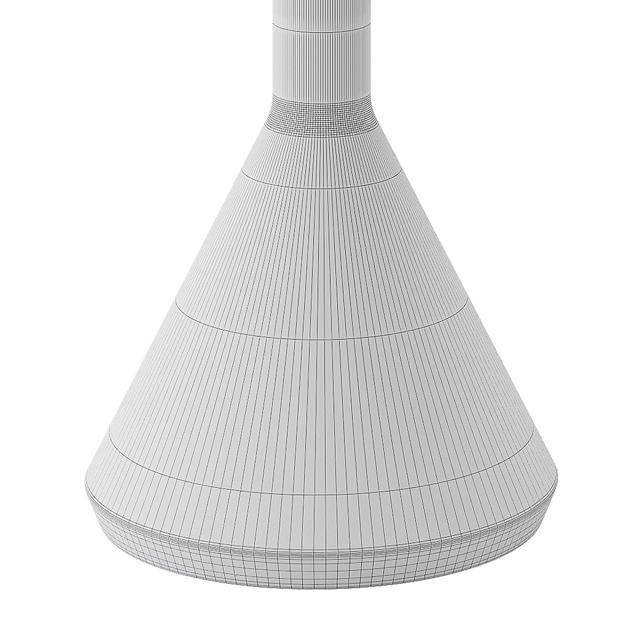 Hay - Palissade Cone Bistro table 3D model_14