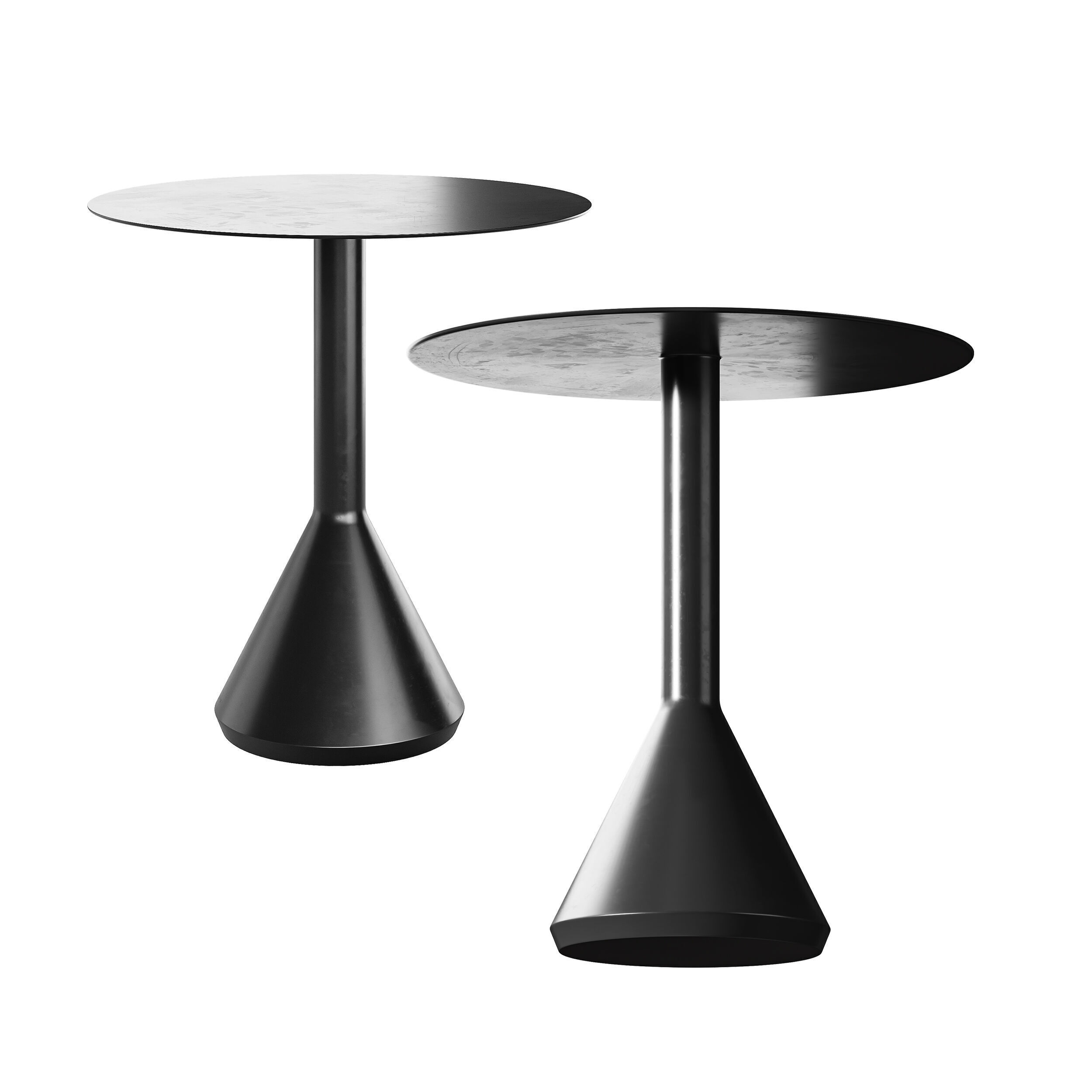 Hay - Palissade Cone Bistro table 3D model_7