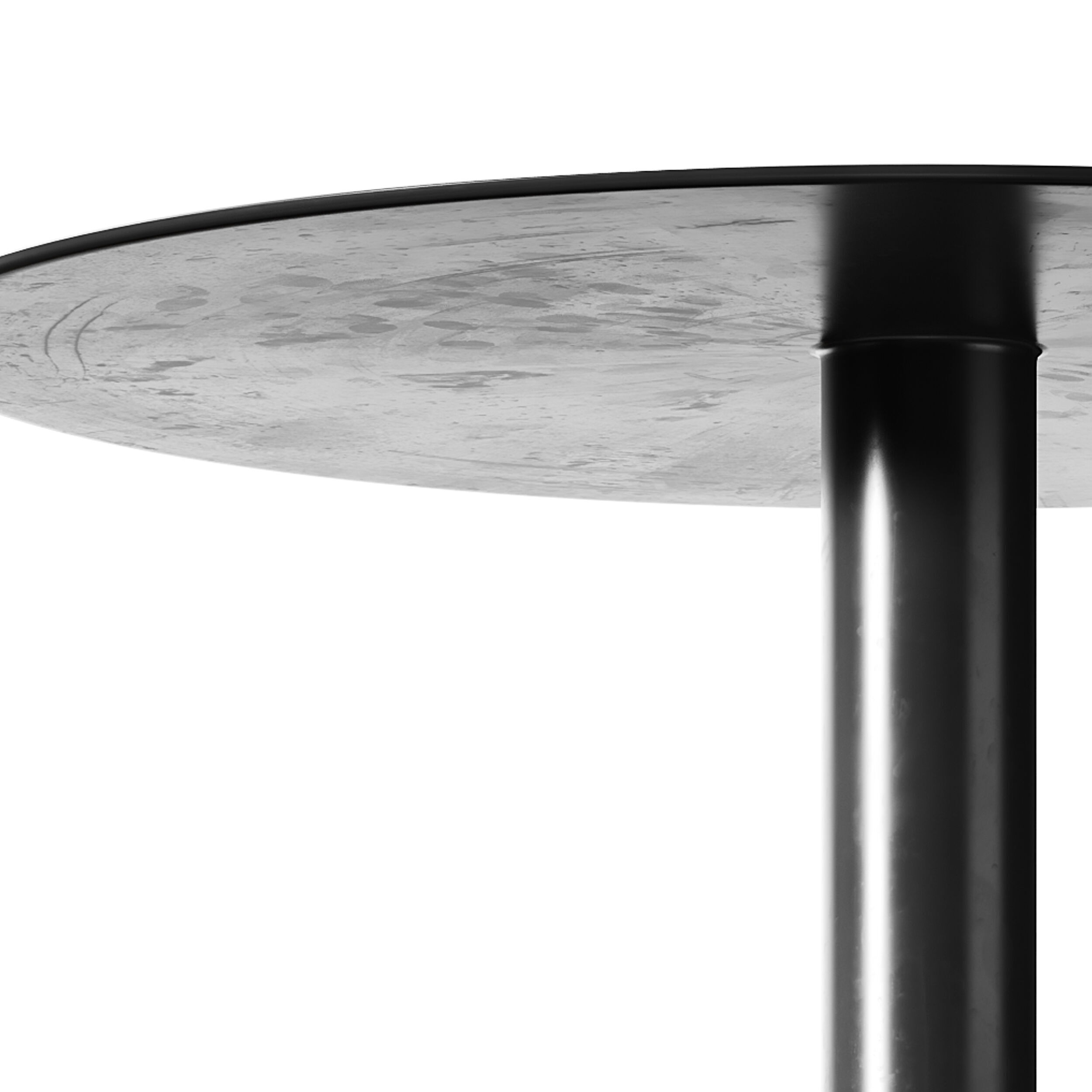 Hay - Palissade Cone Bistro table 3D model_12