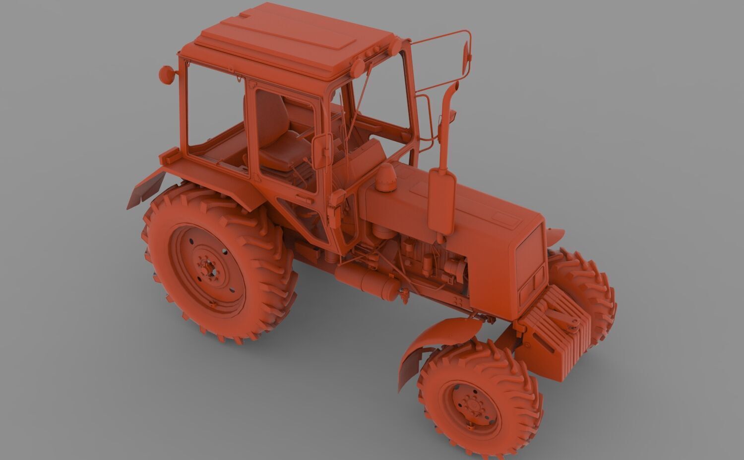 MTZ 1050 3D print model_7