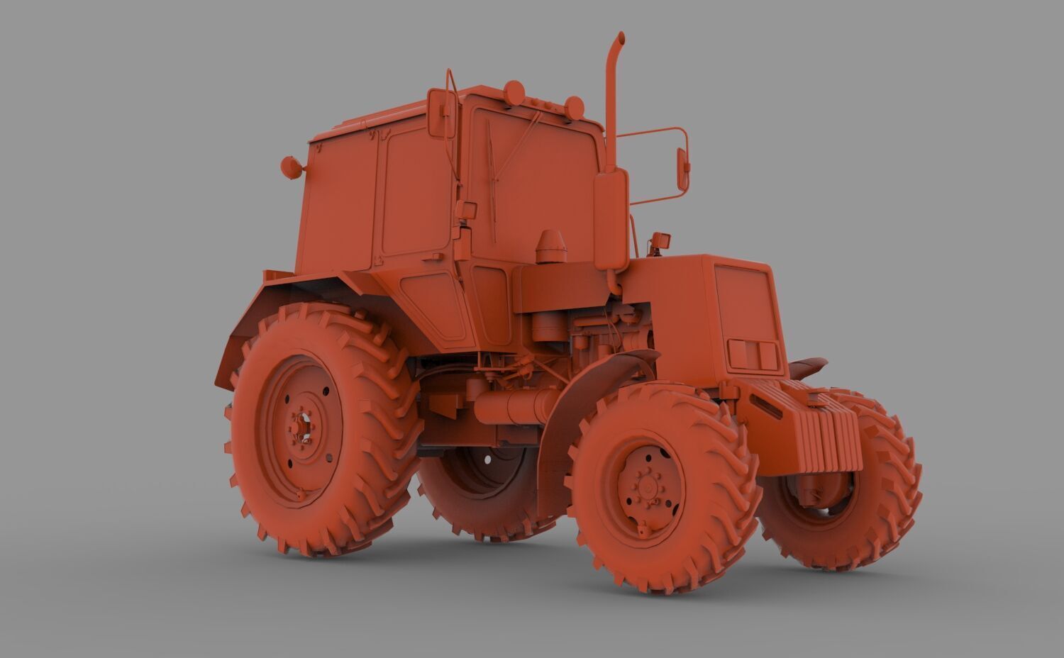 MTZ 1050 3D print model_2