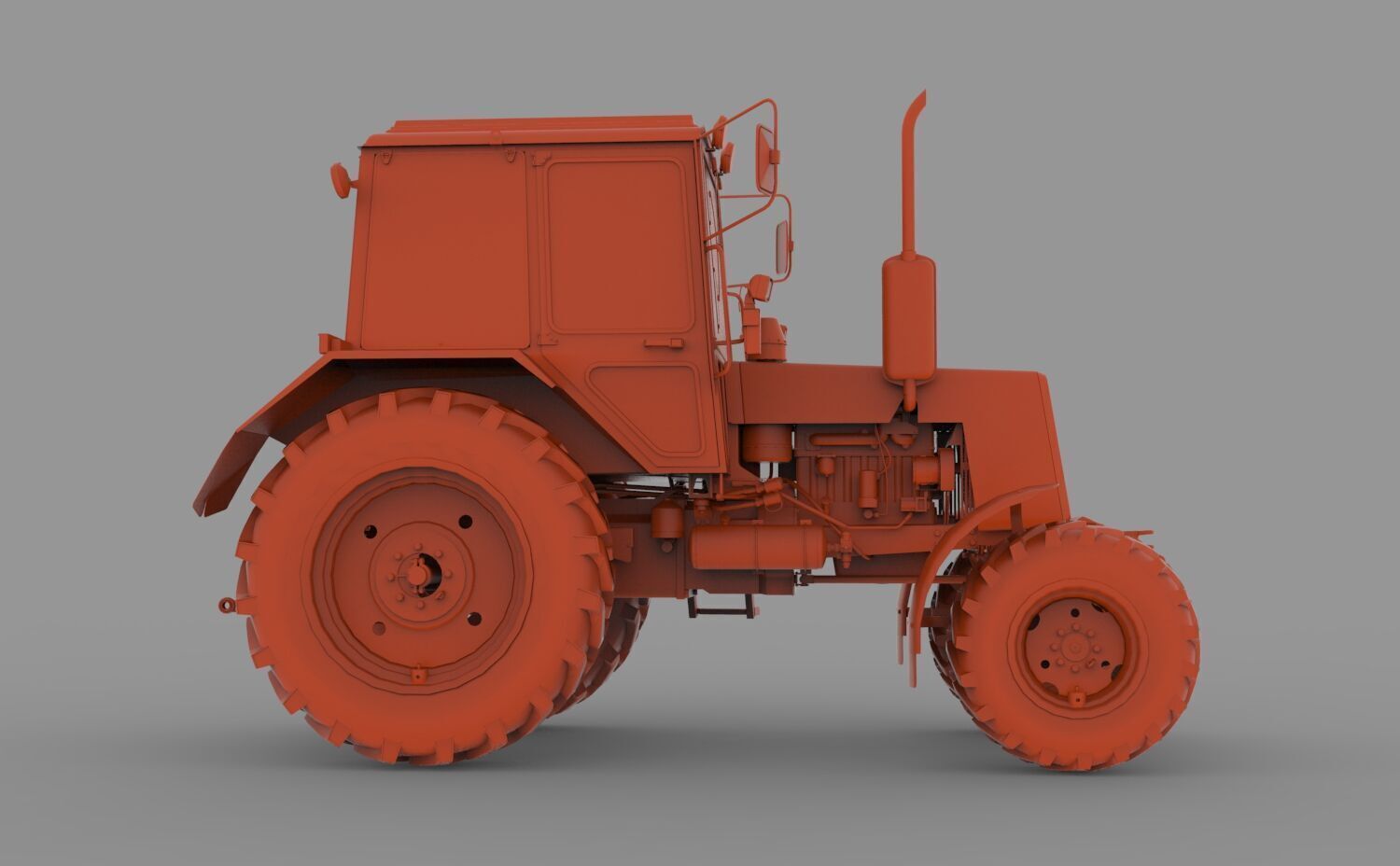 MTZ 1050 3D print model_3