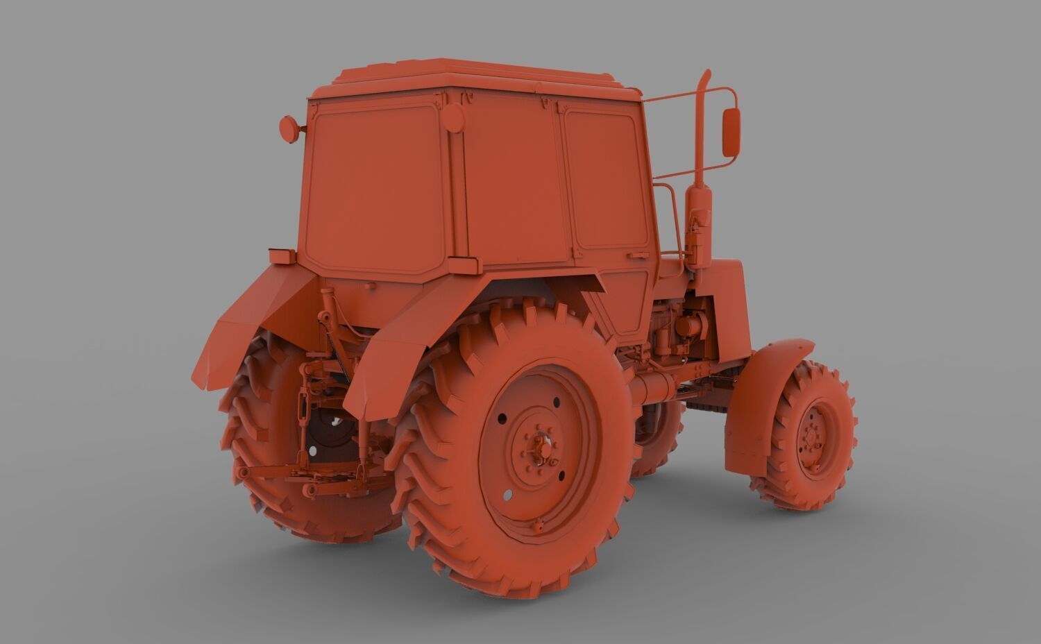 MTZ 1050 3D print model_4