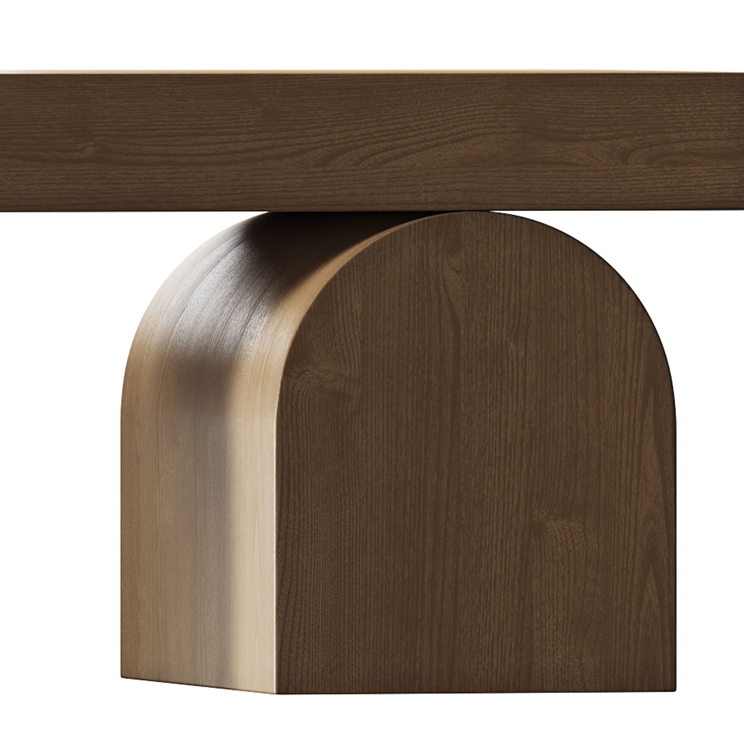 Henley elm coffe table 3D model_11