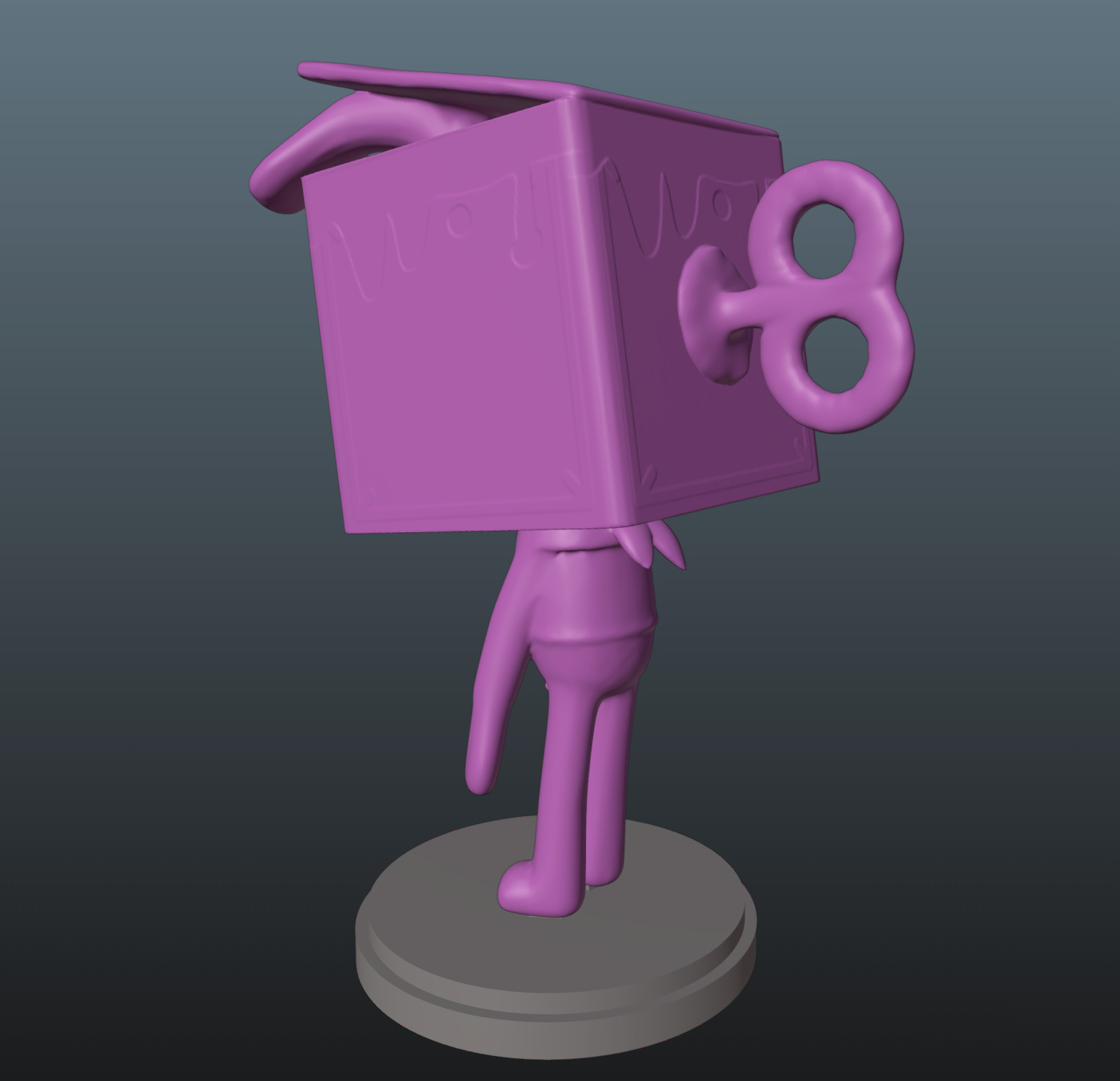 Dandy World Twisted Boxten 3D print model_3