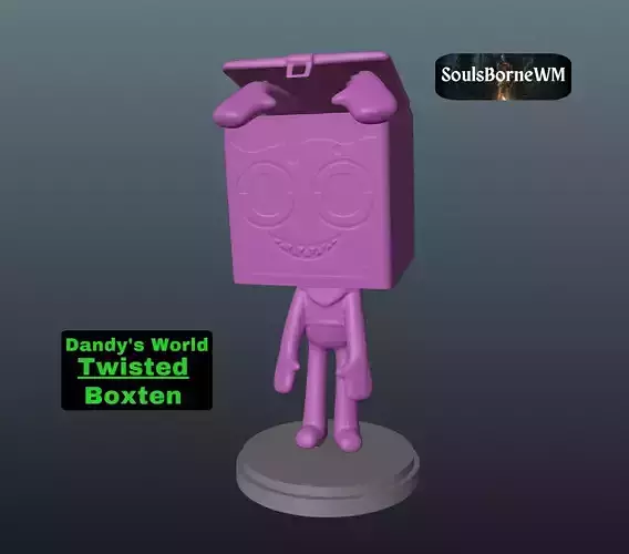 Dandy World Twisted Boxten 3D print model