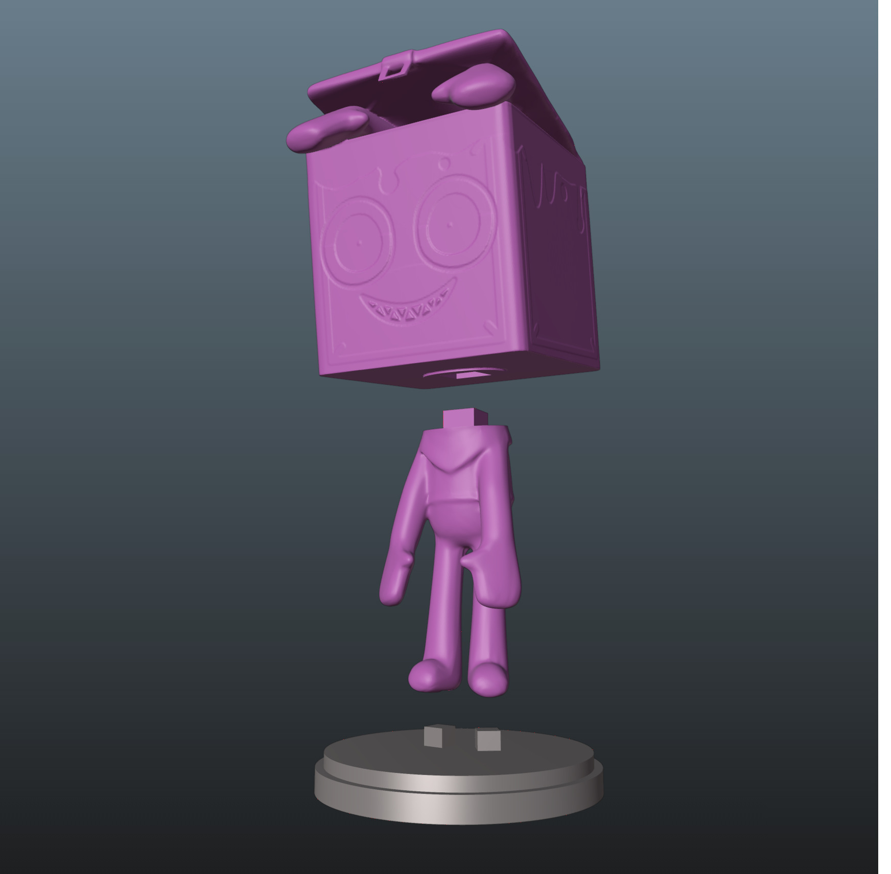 Dandy World Twisted Boxten 3D print model_2