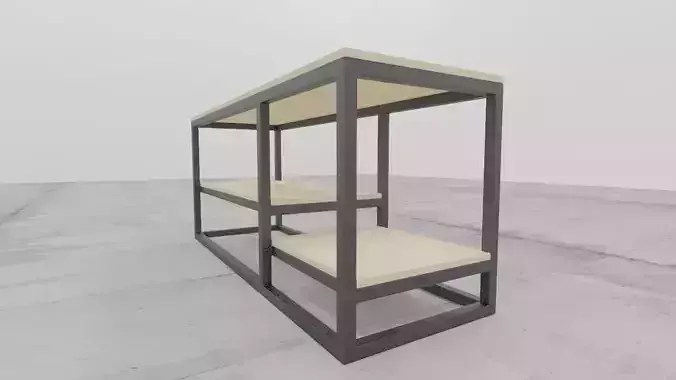mesa tv serie 0gp 3D model