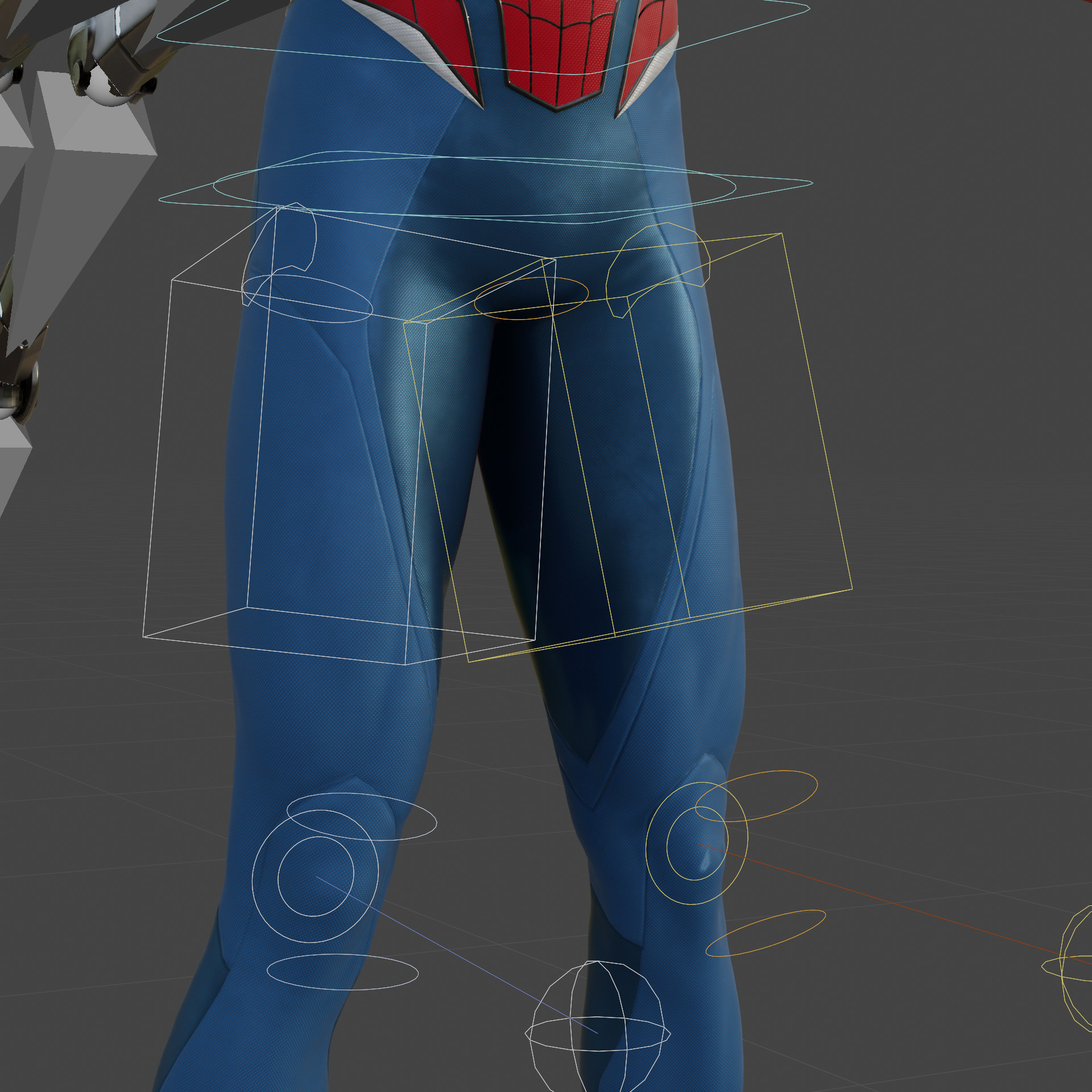 Marvels SpiderMan 2 Peter Parker 3D Model Fully Rigged PBR Low-poly 3D model_4
