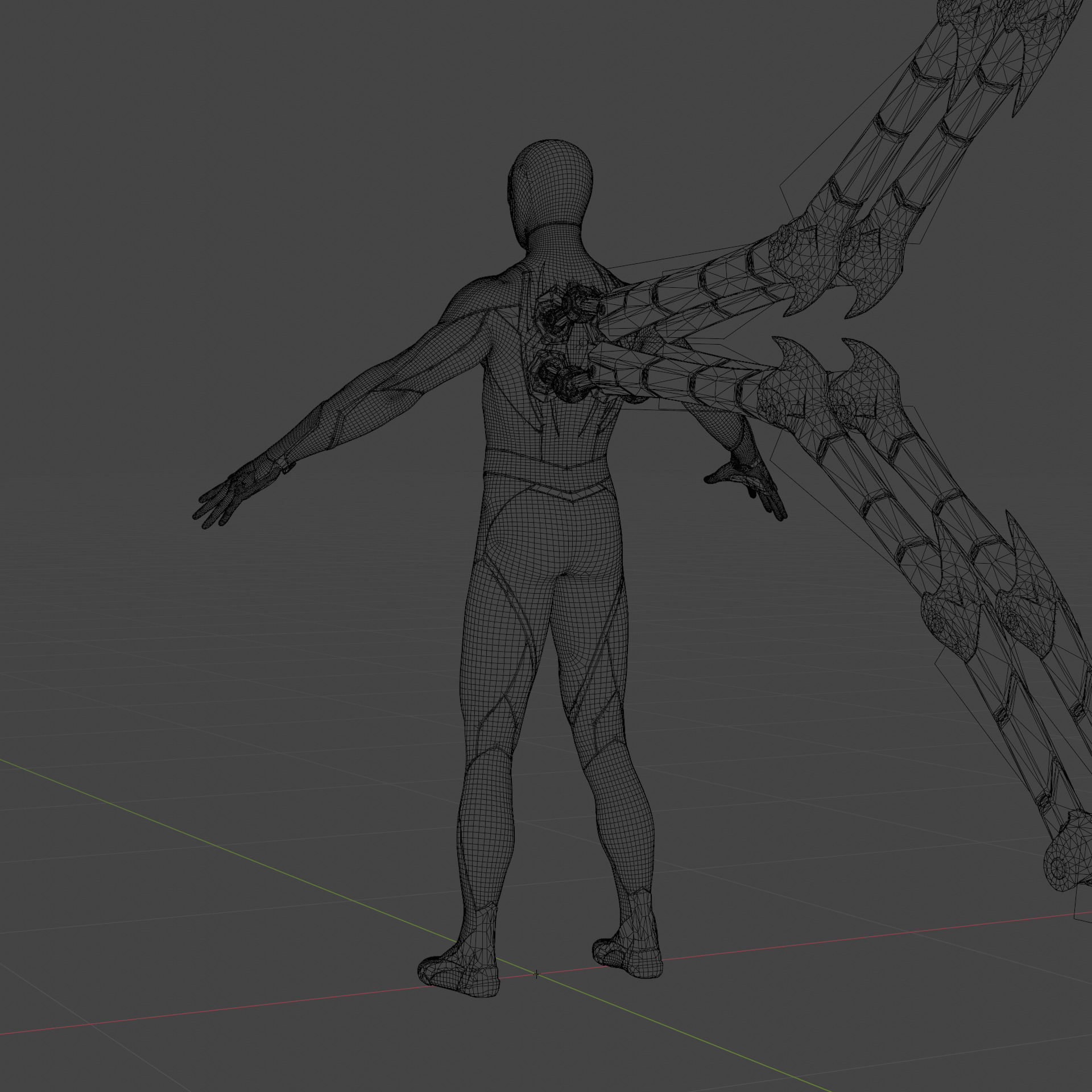 Marvels SpiderMan 2 Peter Parker 3D Model Fully Rigged PBR Low-poly 3D model_8