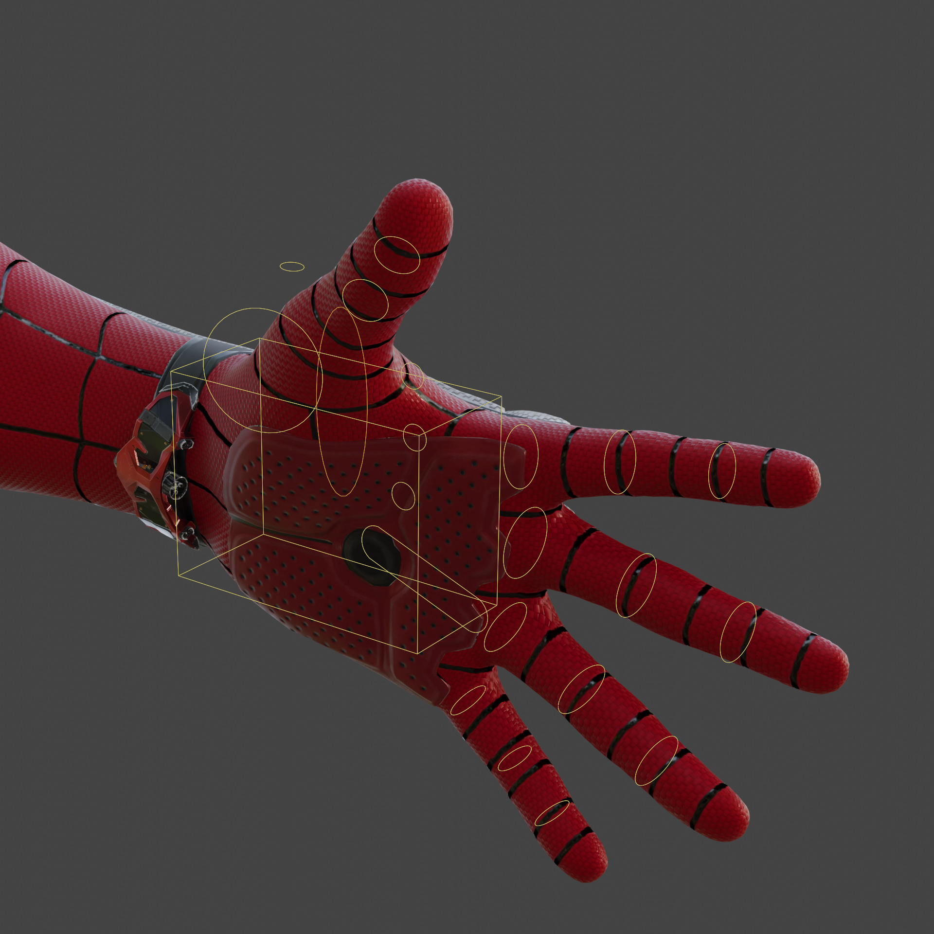 Marvels SpiderMan 2 Peter Parker 3D Model Fully Rigged PBR Low-poly 3D model_6