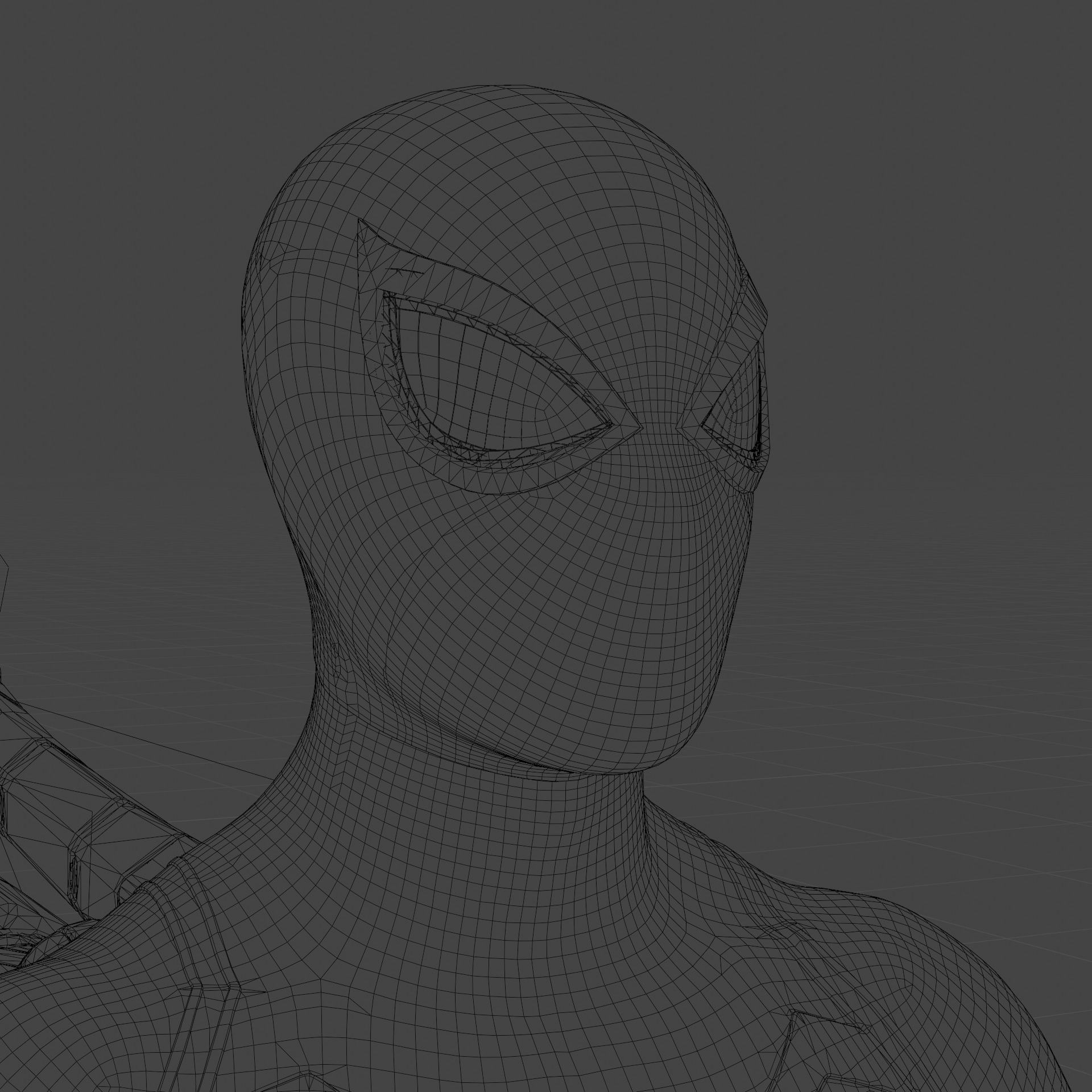 Marvels SpiderMan 2 Peter Parker 3D Model Fully Rigged PBR Low-poly 3D model_9