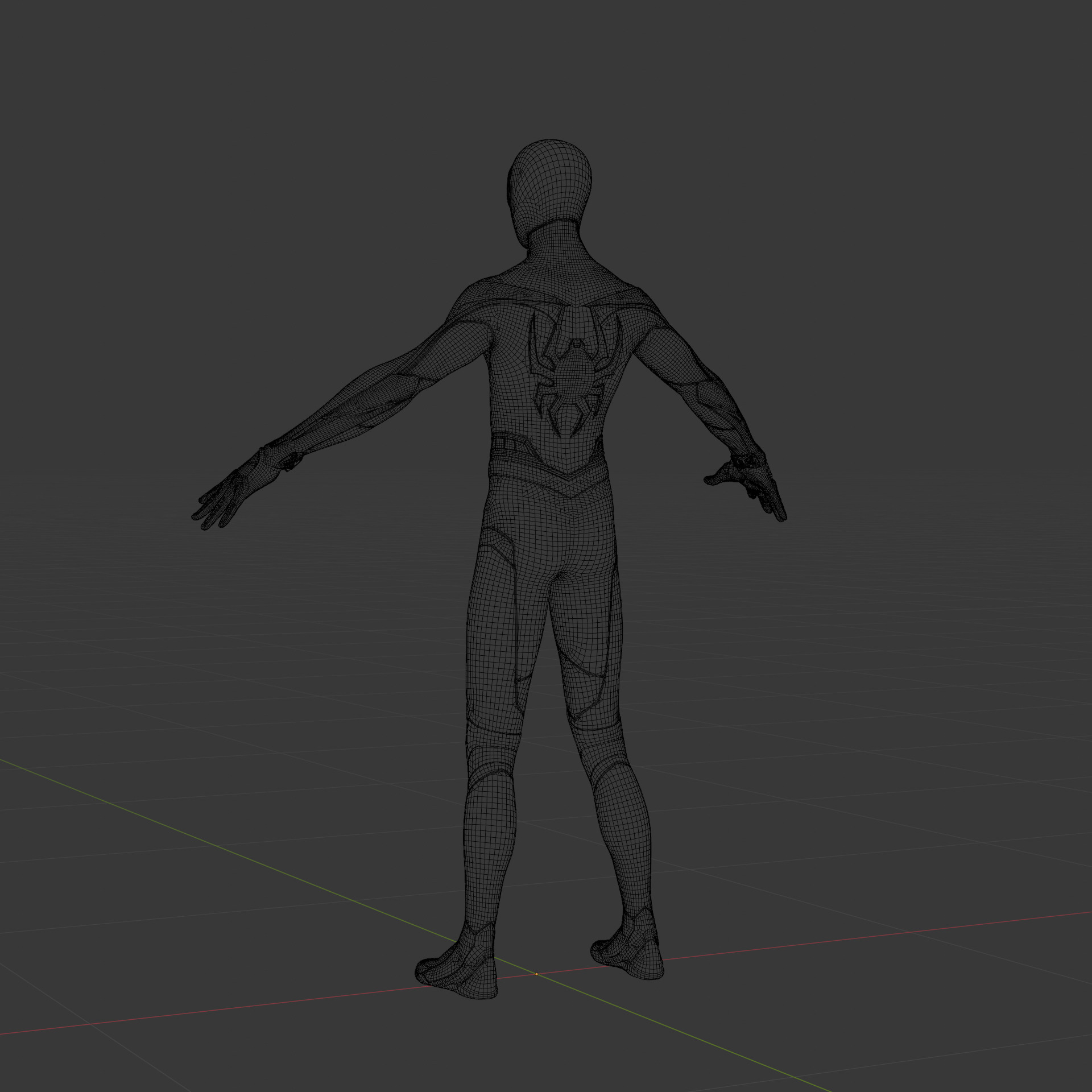 Marvels SpiderMan 2 Miles Morales 3D Model Fully Rigged PBR Low-poly 3D model_8