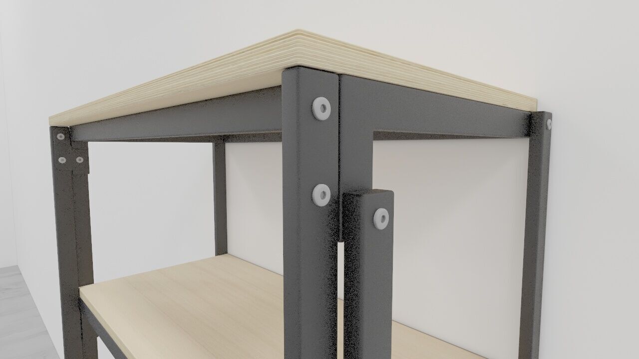 mesa plegable serie 0gp 3D model_7