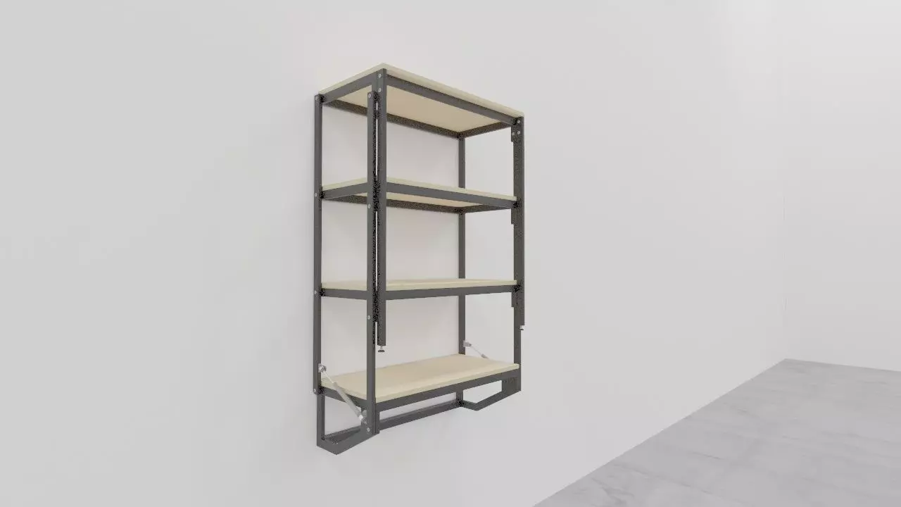 mesa plegable serie 0gp 3D model_0