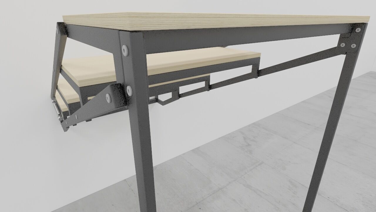 mesa plegable serie 0gp 3D model_5