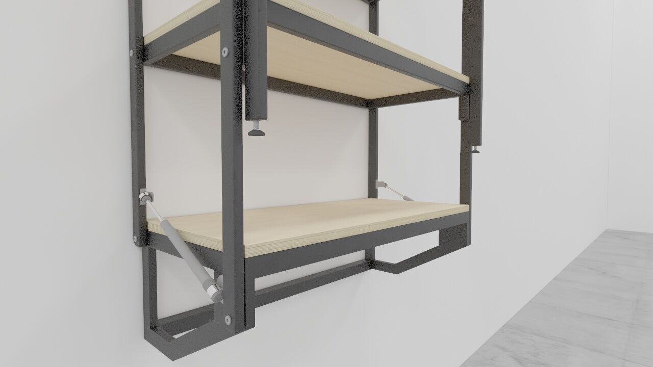 mesa plegable serie 0gp 3D model_6