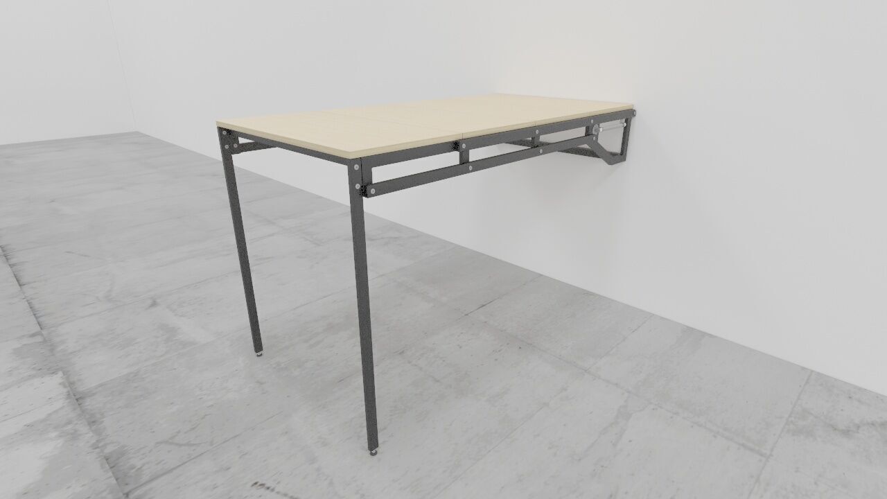 mesa plegable serie 0gp 3D model_3