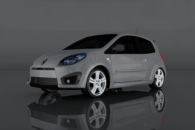 Renault Twingo Low-poly 3D model