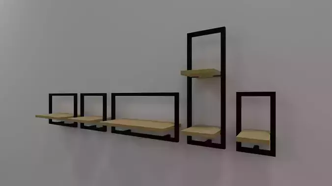 repisas serie 0gp 3D model