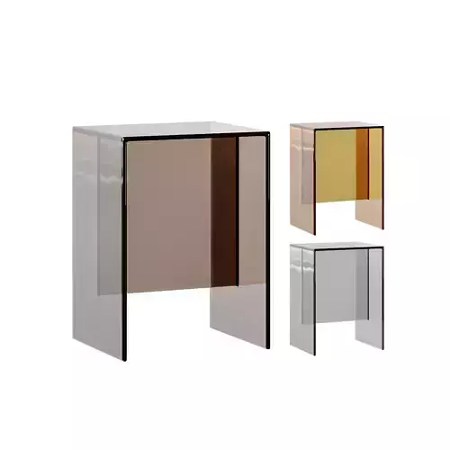 Minimalist Side Table - Acrylic