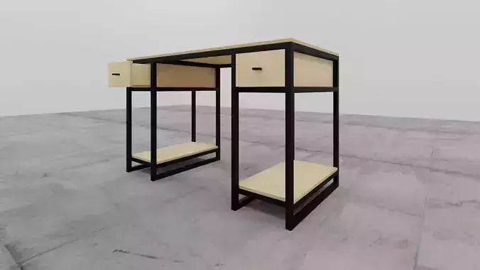 escritorio serie 0gp 3D model