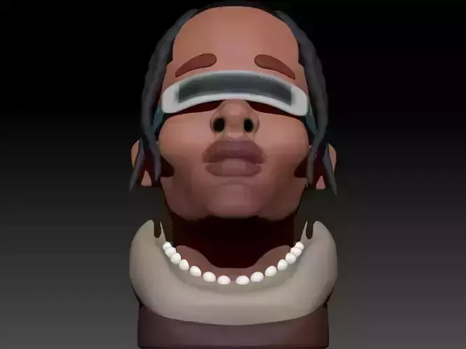 traviss scott 3D print model