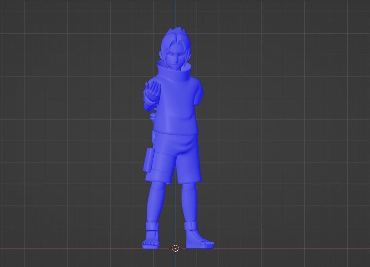 Sasuke Uchiha - Naruto Shippuden 3D model_15
