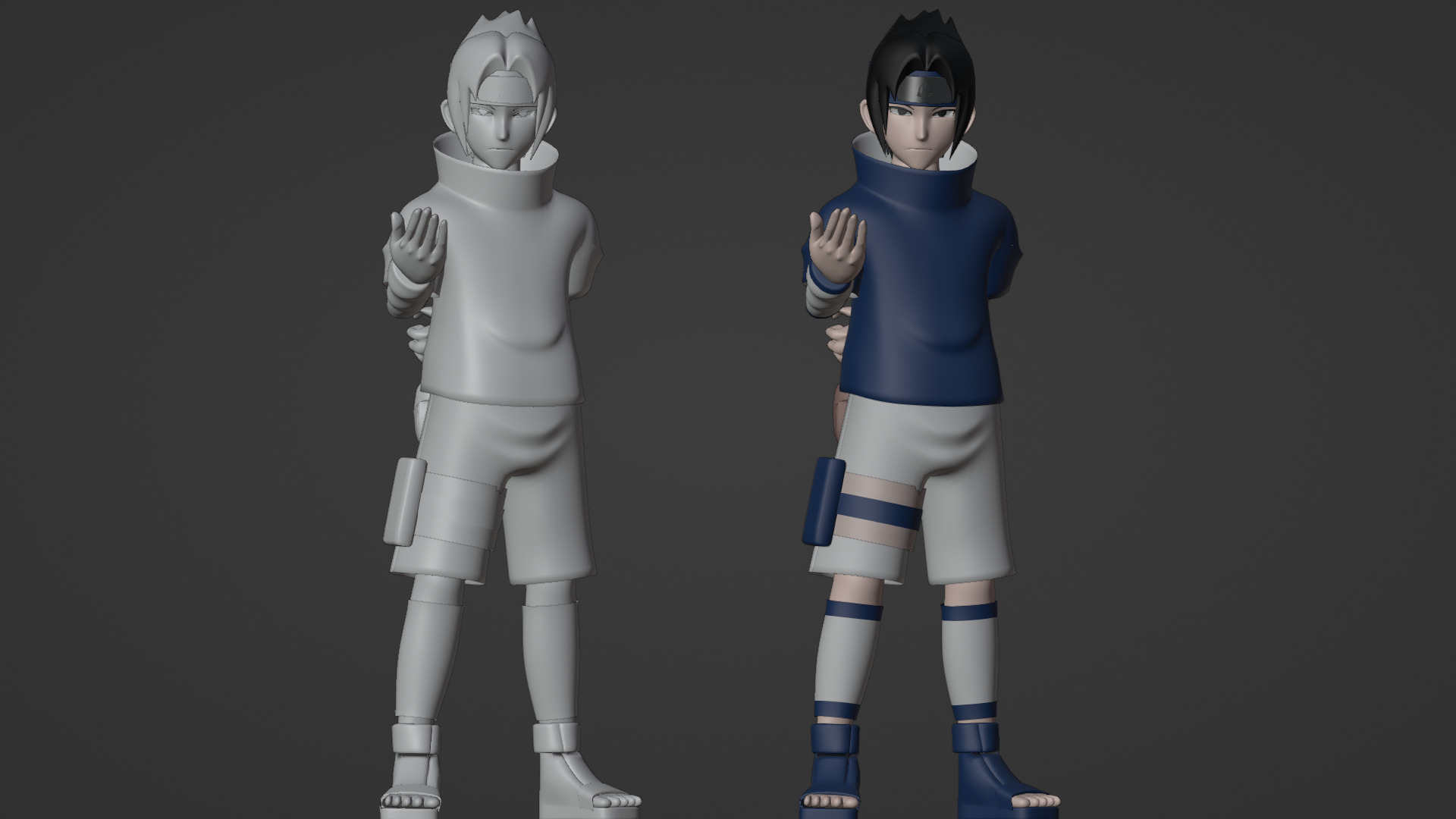 Sasuke Uchiha - Naruto Shippuden 3D model_18