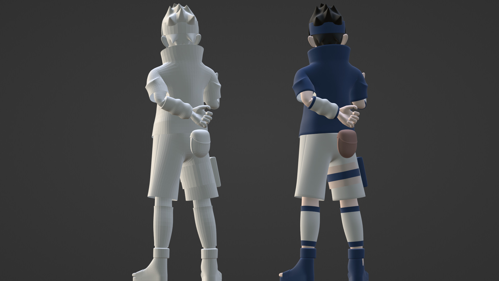 Sasuke Uchiha - Naruto Shippuden 3D model_17