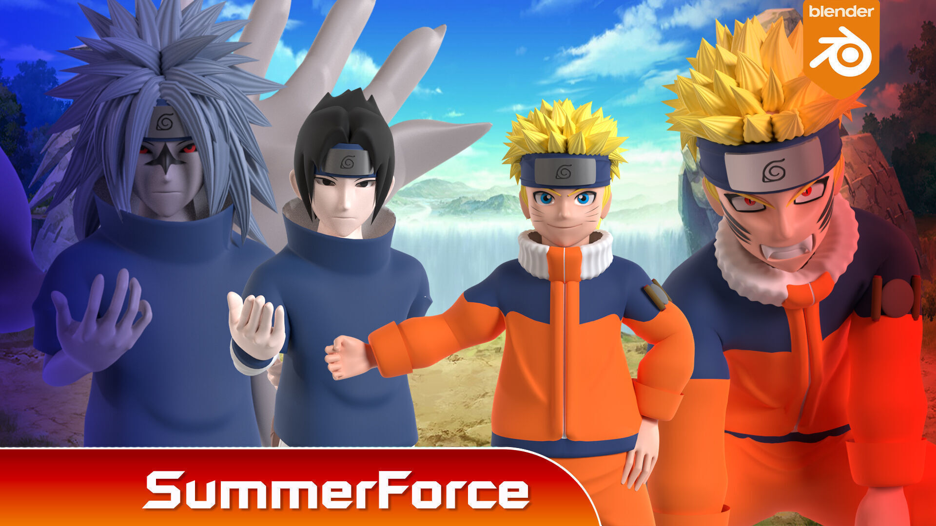 Sasuke Uchiha - Naruto Shippuden 3D model_3