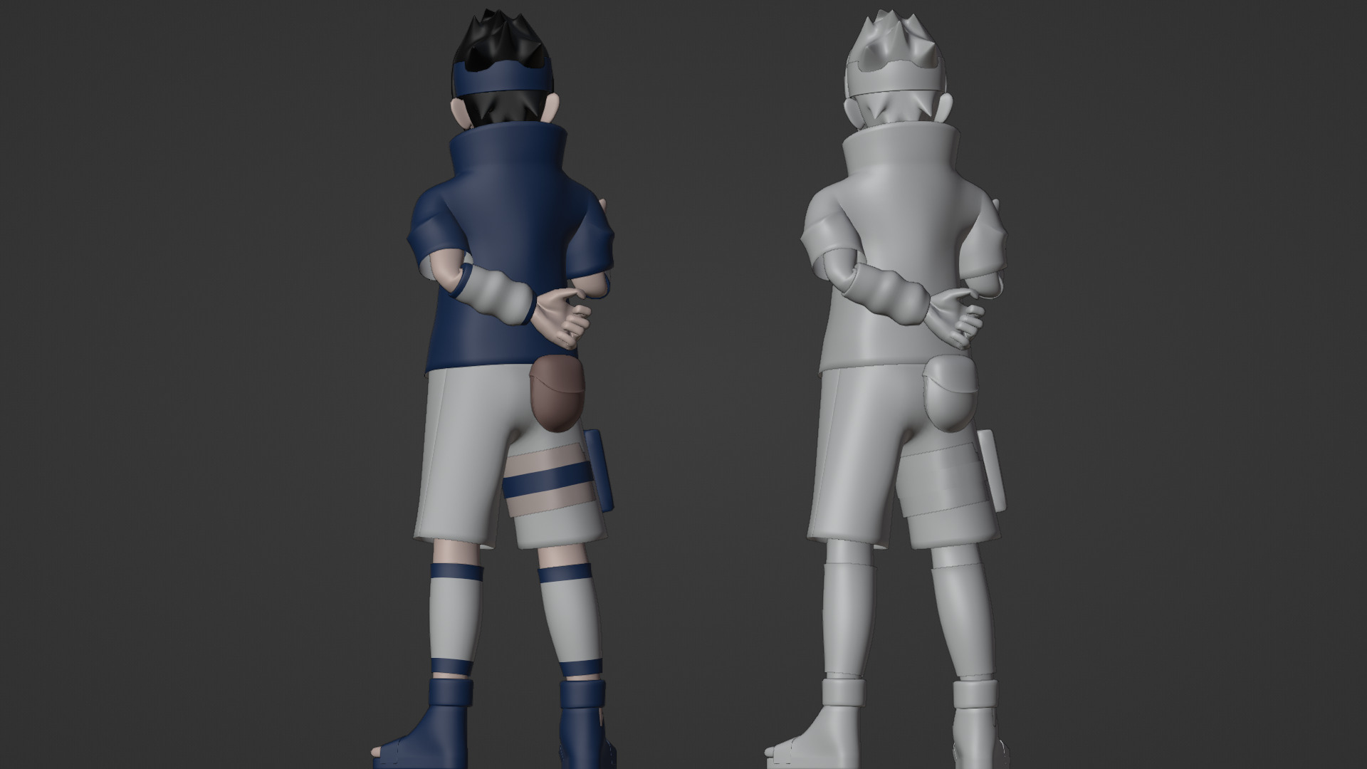 Sasuke Uchiha - Naruto Shippuden 3D model_19