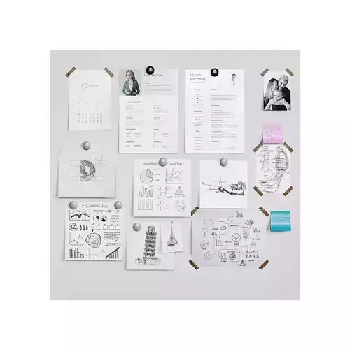 Moodboard Stickers Set