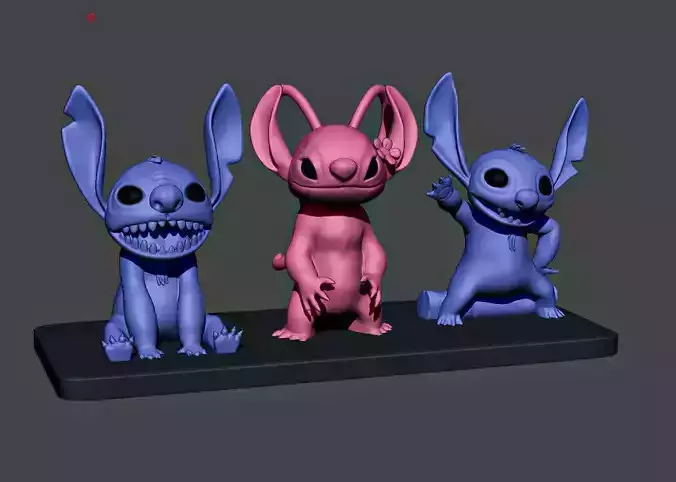 Stitch and Angle 3D print model